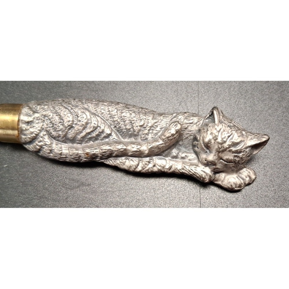 Pewter Cat, Ram, Fish, Rabbit Stainless Steel Butter knives - Picture 16 of 16